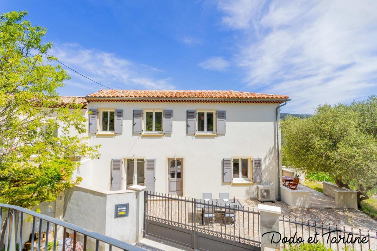 Gorgeous 3 Bedroom House With Ac And Garden - Dodo Et Tartine Le Revest-le-Eaux 外观 照片